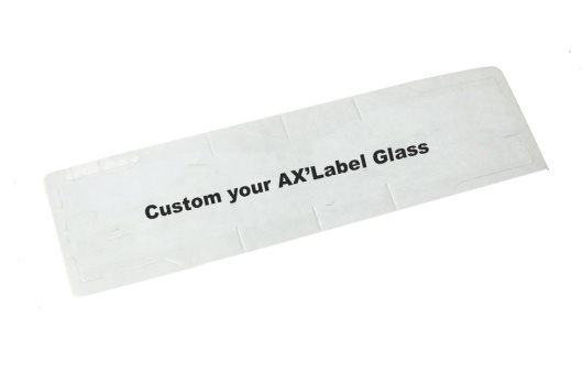 AX&#039;Label Glass UHF Custom
