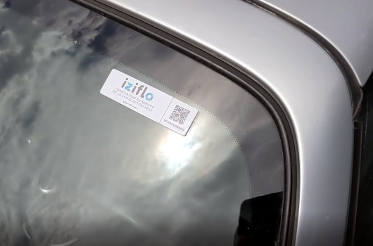 Etiqueta RFID UHF AX&#039;Label Vidrio Iziflow