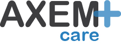AXEM Care + logo