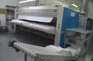 Laundry RFID Calender Machine